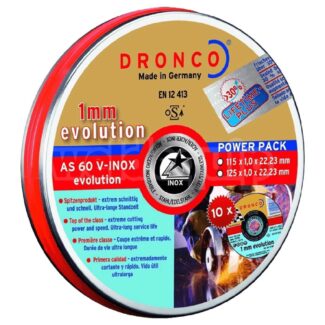 Osborn Dronco troxos kopis sidirou inox evolution 115 1