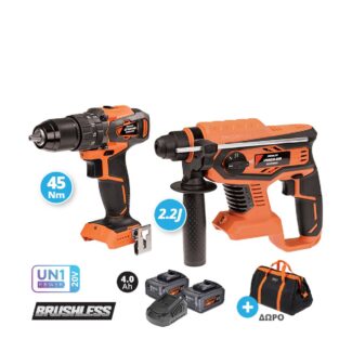 krausmann set drapanokatsavido kroustiko kai pistoleto 18v us111 24sb