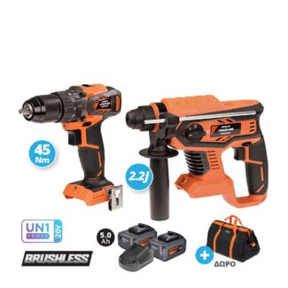 krausmann set drapanokatsavido kroustiko kai pistoleto 18v us112 25sb